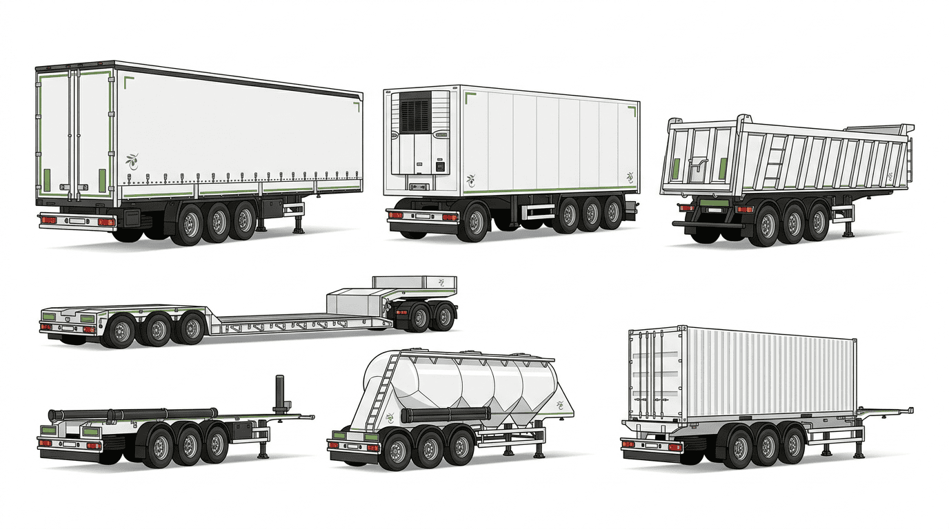 Dorse çeşitleri tipleri tenteli frigorifik damper lowbed silobas karşılaştırma