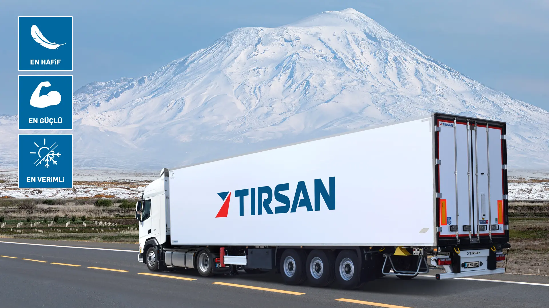 Tırsan Buz Frigo soğuk zincir frigorifik treyler teknik detayları